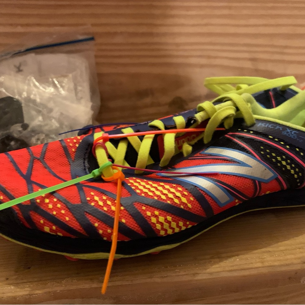 New balance indoor track cleats